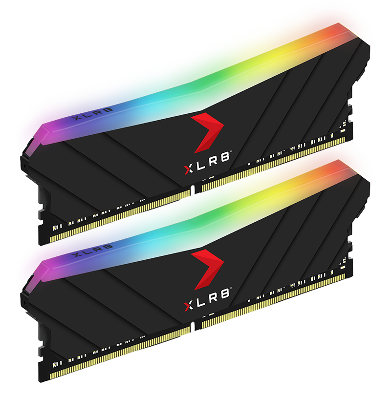 PNY 32GB(16GBx2) DDR4 3600MHz RGB XLR8MD32GK2D4360018XRGB